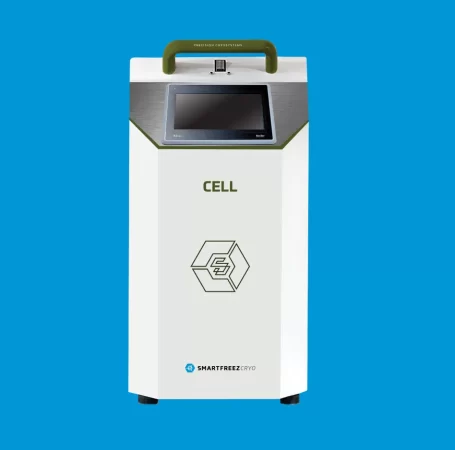 Frontal view picture of SmartFreez's CELL device.